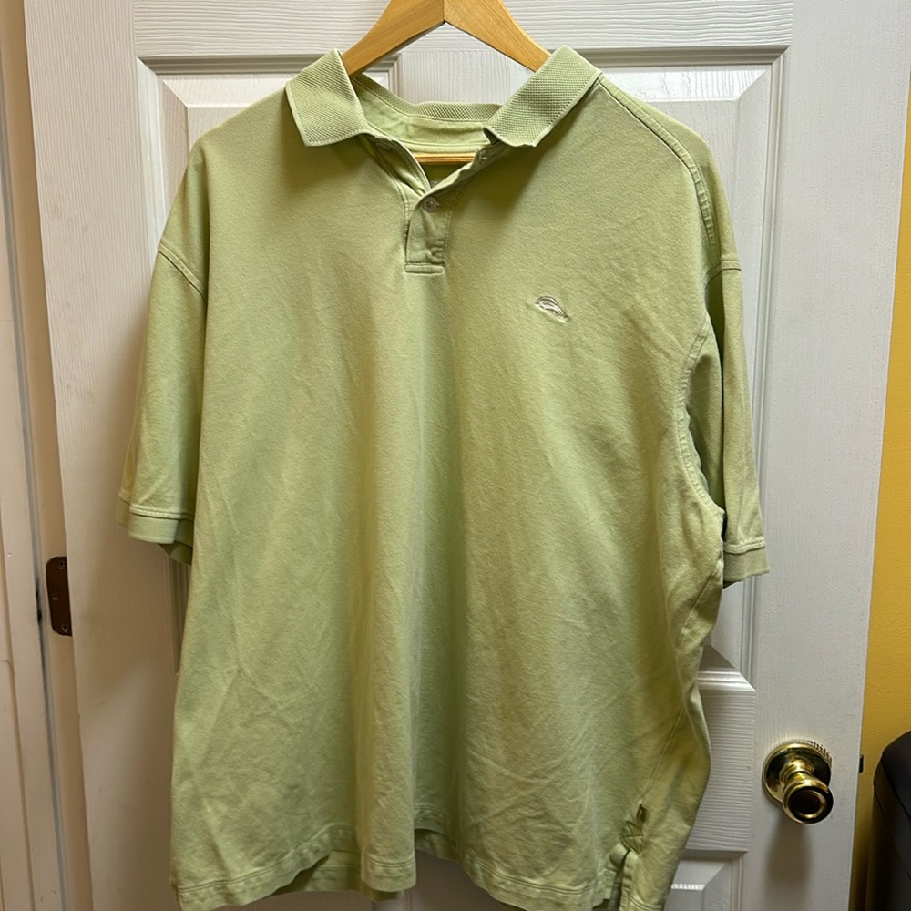 Tommy Bahama polo light green xxl